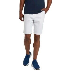 G/FORE Club Golf Shorts Logo Snow White Men's Size 32